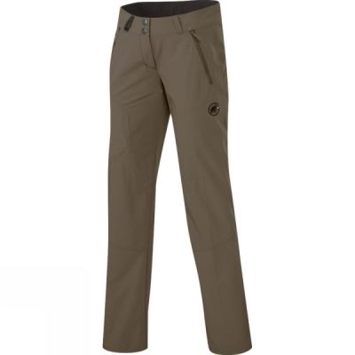 Pantalones Mammut Runje Mujer - Marrones - Chile WED921635